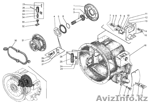 Продаем муфта сцепления в сборе ДЗ.98.10.02.000-1 на автогрейдер ДЗ-98 - Изображение #1, Объявление #932084